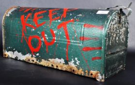 HAUNTED HOUSE PROP - CONVERTED US MAIL POST BOX