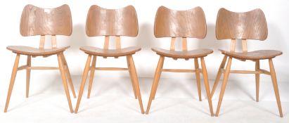 SET OF 1960'S ERCOL BUTTERFLY CHAIRS