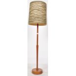 RETRO MID 20TH CENTURY DANISH TEAK STANDARD LAMP LIGHT