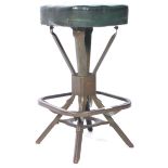 EVETAUT - MID 20TH CENTURY INDUSTRIAL FACTORY STOOL