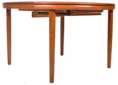 RETRO VINTAGE DANISH TEAK WOOD DINING TABLE