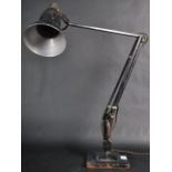 HERBERT TERRY - 1227 - ORIGINAL BLACK FINISH ANGLEPOISE LAMP