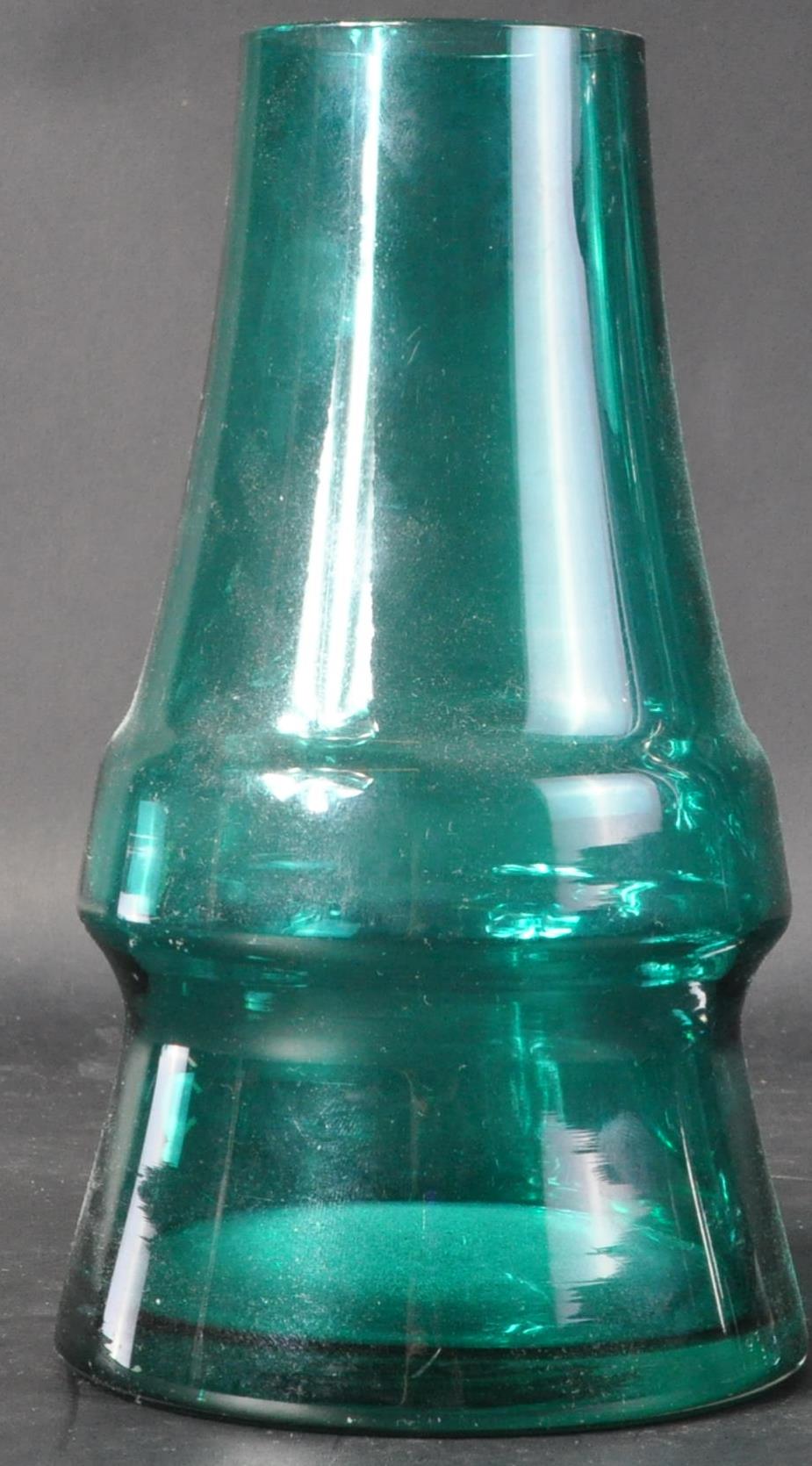 RIIHIMAKI - TWO RETRO MID CENTURY SCANDINAVIAN GLASS VASES - Image 2 of 6