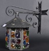 PETER MARSH - RETRO 20TH CENTURY ARTS & CRAFTS PORCH LANTERN