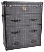 ANDREW MARTIN FURNITUIRE - TARTAN CHEST OF DRAWERS - TRUNK