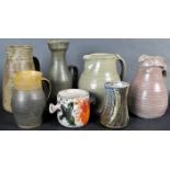 MIXED COLLECTION OF STUDIO ART POTTERY, LEACH, PETER TURNER