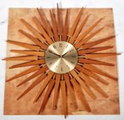 AFTER GEORGE NELSON - CONTEMPORARY STARBURST CLOCK