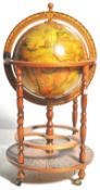 RETRO 1980'S ANTIQUE STYLE COCKTAIL DRINKS GLOBE