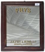 20TH CENTURY FRYS CHOCOLATE NOTATED ADVERTISING MIRROR