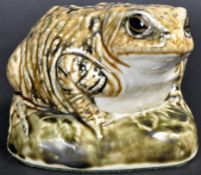 CLARE MCFARLANE - LIVING CERAMIC HAND PAINTED TOAD FIGURE