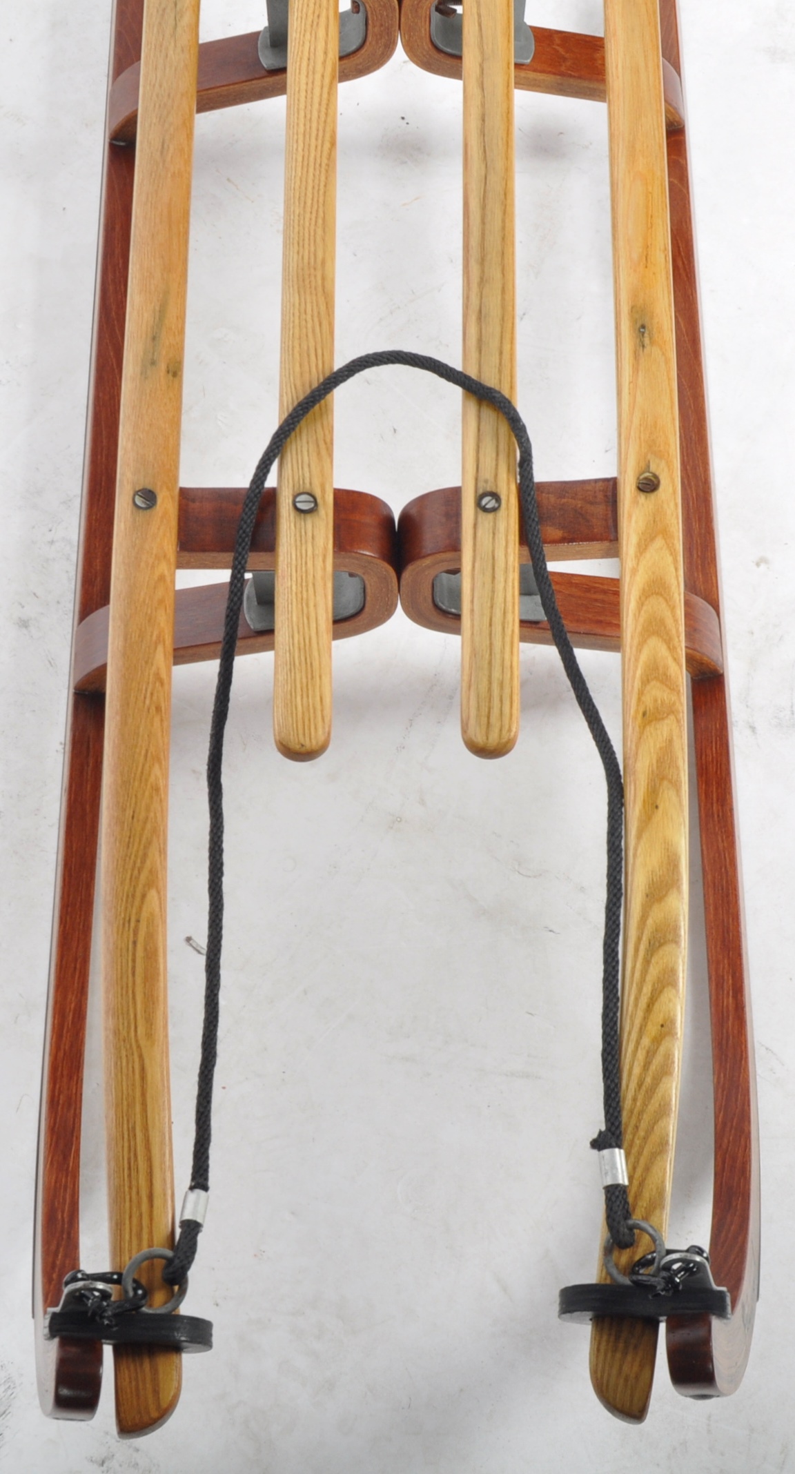 VINTAGE BENTWOOD AND OAK SLED / BOBSLEIGH BY PLAYCOMB - Image 3 of 5