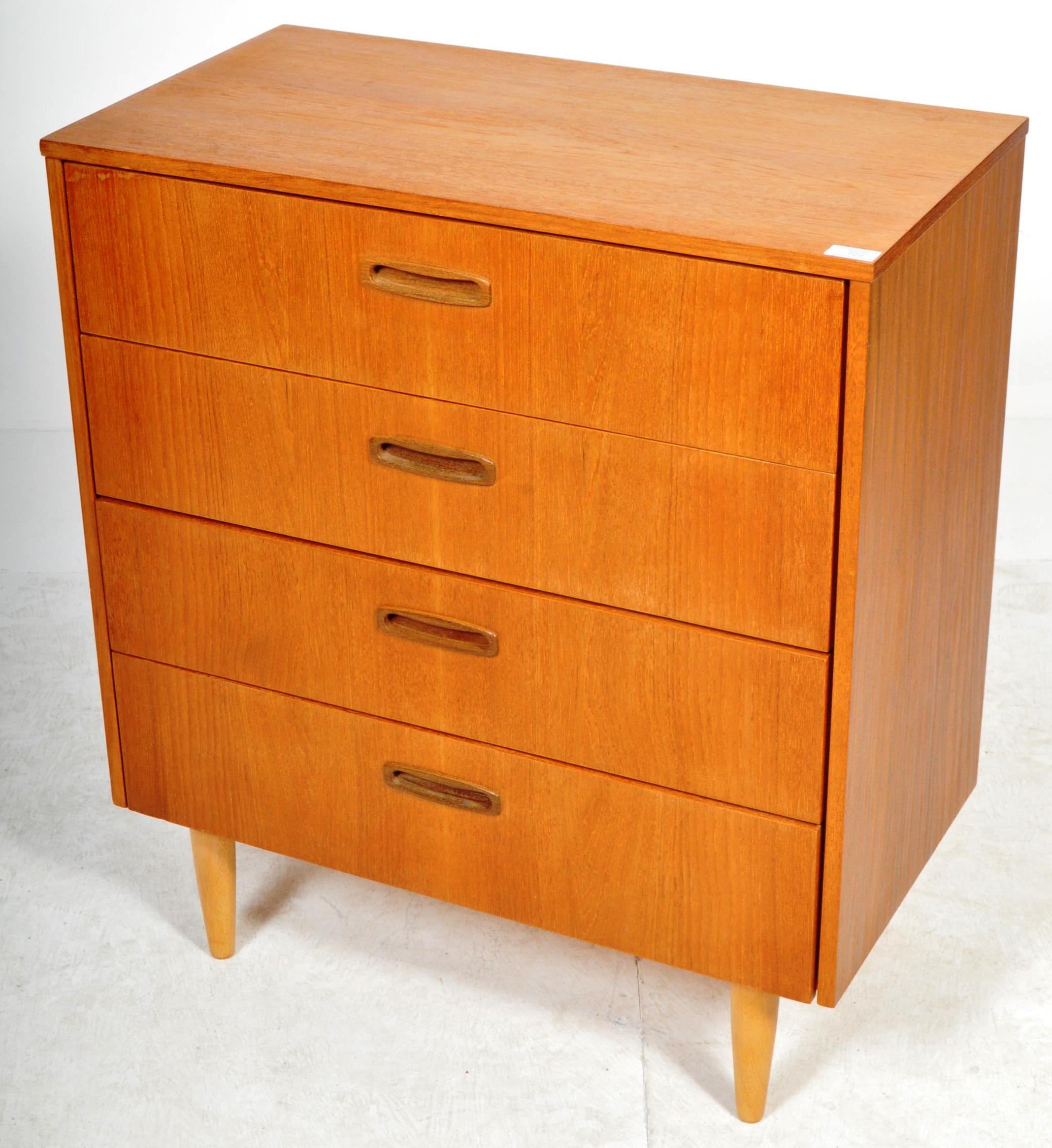 JENTIQUE - MID 20TH CENTURY TEAK CHEST OF DRAWERS - Image 2 of 8
