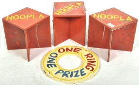 HOOPLA - SELECTION OF MID 20TH CENTURY STANDS AND SIGN