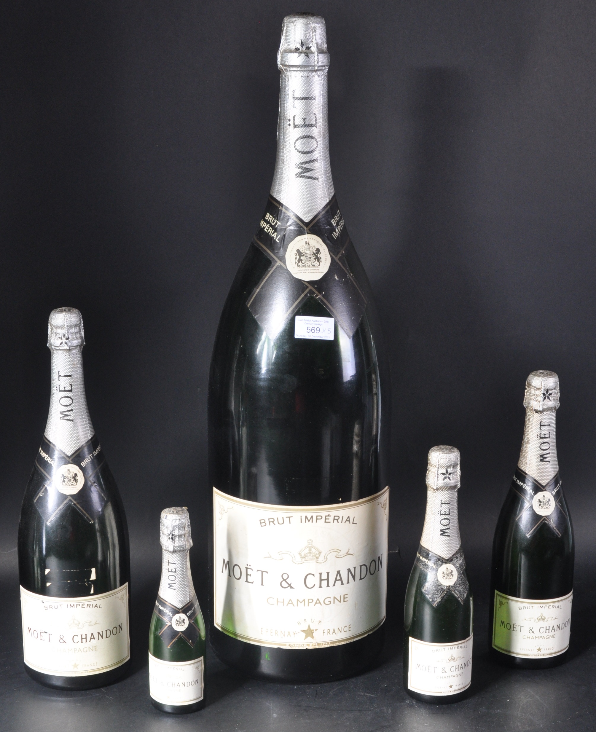 COLLECTION OF MOET CHAMPAGNE DISPLAY BOTTLES - Image 2 of 7