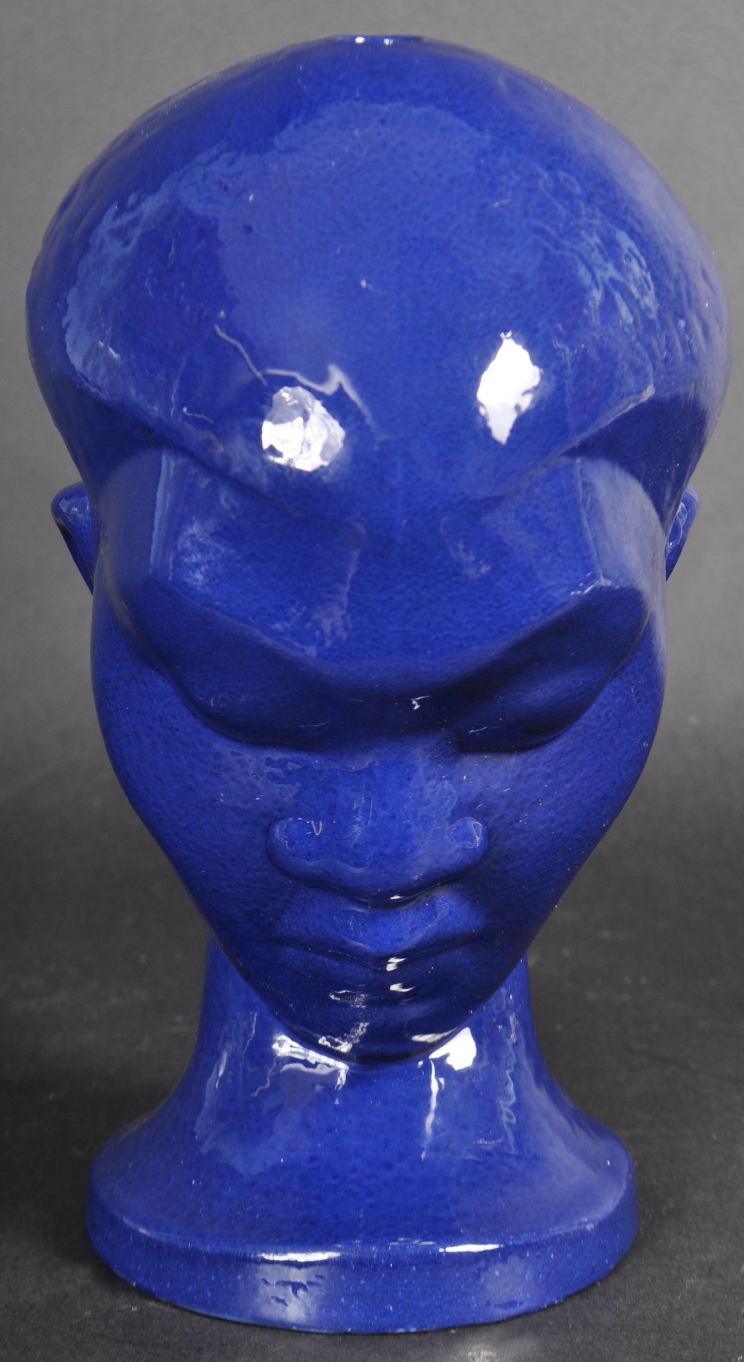 DARTMOUTH POTTERY - 1960'S AFRICAN GIRL LAMP BASE