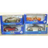 Revell 1:18 scale, four boxed car models, (all boxed), (4).
