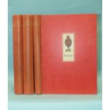 Cust (Lionel), The King's Pictures, 3 vols, the first inscribed For Mr Morshead from George RI, Mary