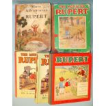 More Adventures of Rupert, 1937, Pub. Daily Express, cover and tp drawn on, ownership inscription,