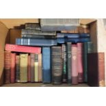 A collection of volumes on history, including Mein Kampf by Adolf Hitler, (unexpurgated) and other