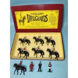 Britains, a W Britain boxed set no.5184 Life Guards, no.4283 of ltd edn of 7000 and four other