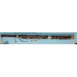 A Boosey & Co. Ltd bassoon, numbered 28088, with crook and two reeds, in case, with further