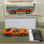 Auto Art, Lamborghini Miura SV, (boxed).