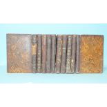 Sterne (Laurence), The Works, 10 vols, frontis, cf gt, (spines worn), sm 8vo, 1798, (10).