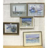 Sheila Waddington, a collection of watercolours and oil paintings of seascapes and landscapes from