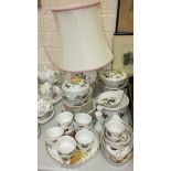 Approximately forty pieces of Royal Worcester 'Evesham' dinner and table ware, including a table