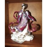 A Franklin Mint figurine 'The Dragon King's Daughter', by Caroline Young, 29cm high, with