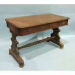 The following three lots were purchased from Mashfords Boat Yard.A teak or mahogany centre table,