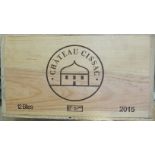 Chateau Cissac 2015 Cru Bourgeois, twelve bottles in original wooden crate, (12).