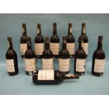 Smith Woodhouse & Co. Ltd vintage Port 1975, twelve bottles, in cardboard case, (some labels