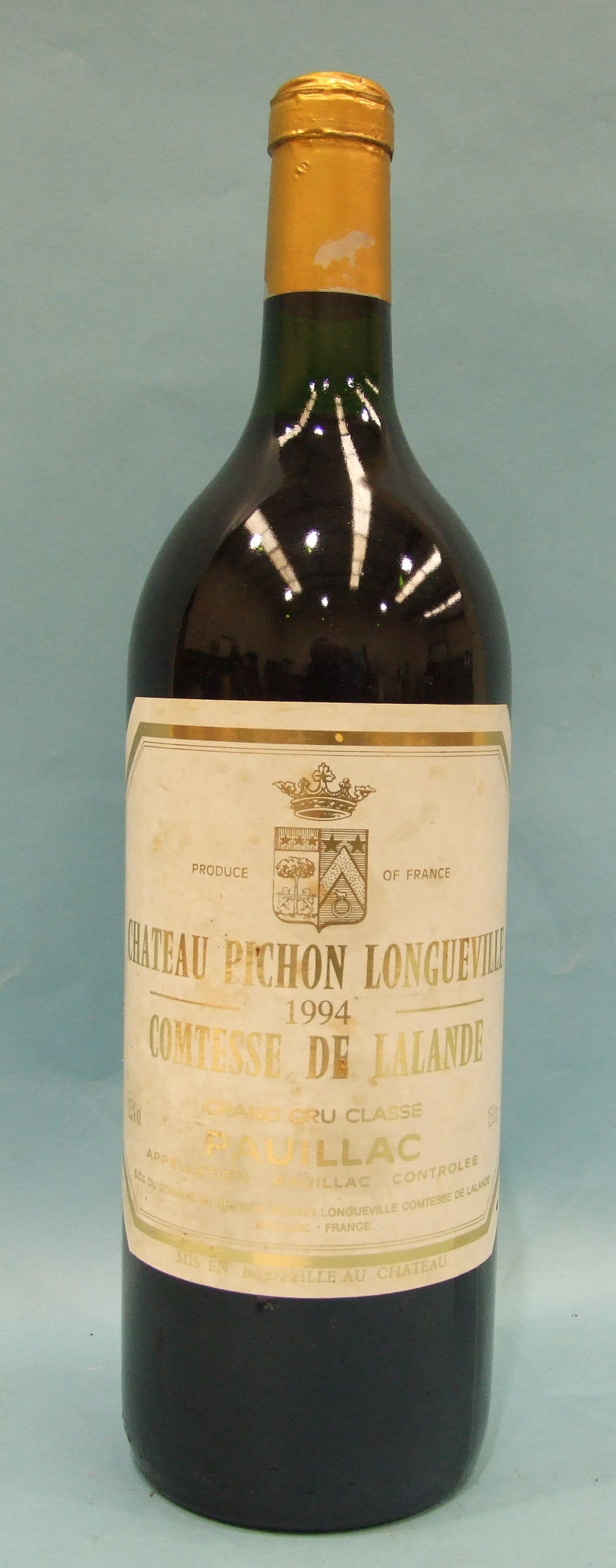 Chateau Pichon Longueville Pauillac Comtesse De Lalande 1994, one 150cl bottle, (1).