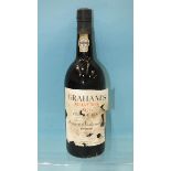 Grahams Valvedos vintage Port 1976, one bottle, (label damaged).