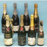 Moët & Chandon 1998 vintage Champagne, one bottle, Lanson Black Label, two bottles, Moët & Chandon
