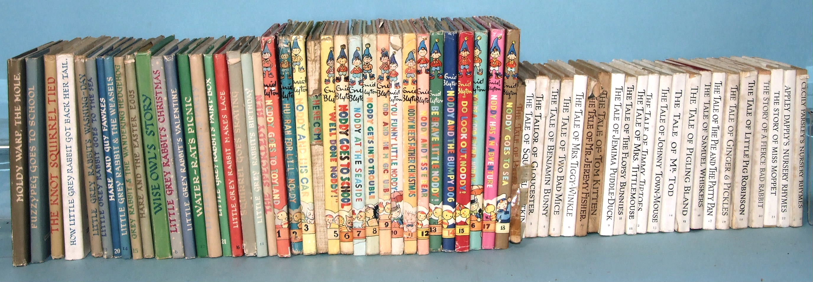 A collection of children's books, circa early-1950's, including 20 Alison Uttley Little Grey