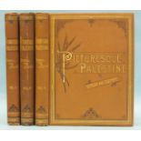 Wilson (Capt Charles), Picturesque Palestine, Sinai & Egypt, vols II-IV only, steel and wood