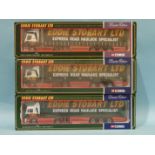 Corgi, Limited Edition Collectables: 75601, 75702 and 76602, all Eddie Stobart Ltd, (boxed), (3).