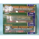 Corgi, Limited Edition Collectables, "Eddie Stobart Ltd", three boxed trucks CC12901, CC13101 and