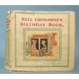 Greenaway (Kate, Illus.), Kate Greenaway's Birthday Book with Verses by Mrs Sale Barker, (not