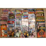 A quantity of comics: Marvel (18), DC (31), Harvey (12) and 24 others, various, (95).