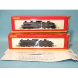 Hornby OO gauge, R2276 Class 4F BR Fowler 0-6-0 locomotive RN 44447 and R2183A BR Class 2P 4-4-0