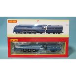 Hornby OO gauge, R3623 LMS Streamlined Princess Coronation Class 4-6-2 locomotive "Queen