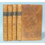 Galland (M), (transl.), Arabian Nights Entertainments......., 4 vols, cf gt, 12mo, printed for T