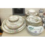 Thirty-two pieces of Coalport 'Indian Tree' dinner ware and other ceramics.