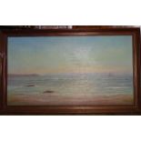 Robert Piper, 'The Shimmering Sea, Whitsand Bay', signed oil on board, 50 x 90cm and other