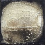 Robert Woolner (b.1946) ABSTRACT, SCORCHED Signed mixed media, dated '00, 40.5cm square, titled