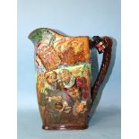 Royal Doulton 'The Drake Jug' c1930's, a limited-edition decorative jug depicting Queen Elizabeth I,