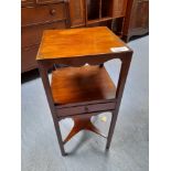 MAHOGANY WASH STAND (AF)